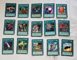 Vintage 1996 Yugioh! Trading Cards Lot of 35 Pre-owned Good Condition - Image 3