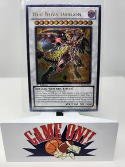 YuGiOh Red Nova Dragon STBL-EN042 Ultimate Rare 1st Edition NM - Image 1