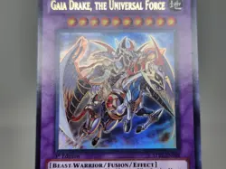 YuGiOh Gaia Drake, the Universal Force STBL-EN039 Ultra Rare 1st Edition LP - Image 2
