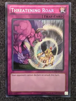 Yugioh Threatening Roar LCYW-EN297 Secret Rare Unlimited Edition NM - Image 1
