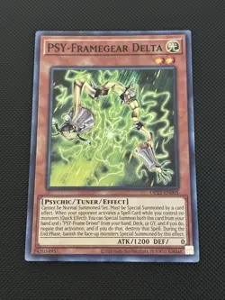 Yugioh! PSY-Framegear Delta - OP25-EN005 Super Rare Unlimited NM - Image 1