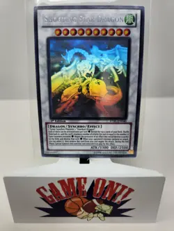 YuGiOh Shooting Star Dragon STBL-EN040 Ghost Rare 1st Edition NM - Image 1