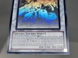 YuGiOh Shooting Star Dragon STBL-EN040 Ghost Rare 1st Edition NM - Image 3