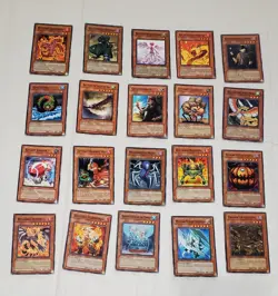 Vintage 1996 Yugioh! Trading Card Lot of 35 Pre-owned - Image 2