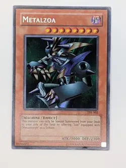 x1 YuGiOh Metalzoa - TFK-002 - Secret Rare - LP/MP - Image 1