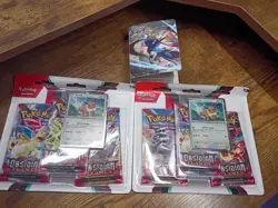 Set Of 2 Obsidian Flames Blister Packs And A Starter Mini Assortment Of Cards!!! - Image 1