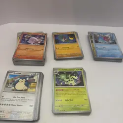 Pokemon Lot Over 350 Regular Cards and Over 100 Holos Various Sets And Years - Image 5