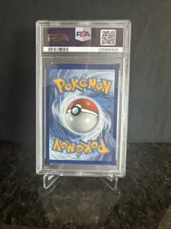 Pokemon TCG N's Reshiram Stamped Promo Holo Card 167/159 SV09 PSA 9 - Image 2