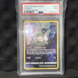Mew Crown Zenith SWSH Galarian Gallery GG10/GG70 PSA 9 Pokemon Card - Image 1