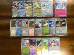 Pokemon Prismatic Evolutions Lot - 250+ Base Cards, 80+ Holo, 13 Poke Ball, 5 ex - Image 2