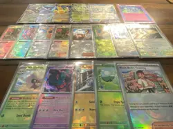 Pokemon Prismatic Evolutions Lot - 250+ Base Cards, 80+ Holo, 13 Poke Ball, 5 ex - Image 3