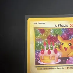 Pokemon Birthday Pikachu Celebrations Holo Rare #24 Mint Card - Image 4