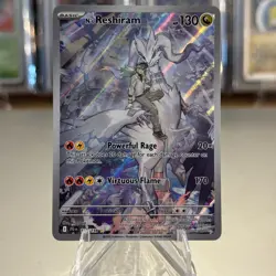 N's Reshiram Full Art Secret Rare Card 167/159 Journey Together Pack Fresh - Image 1