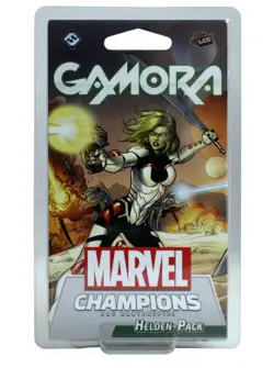 Marvel Champions Card Game Gamora Hero Pack German Edition LCG Sealed Deck - Image 1