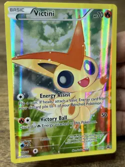 Victini XY117 Promo Pokemon Card TCG Full Art 2016 NM - - Image 3