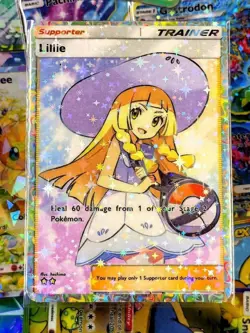 Lillie trainer proxy pocket app card tcg full art Celestial Guardians set - Image 1
