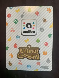 Animal Crossing Amiibo Card Series 2 Alice #182 182-HG-AOE LP Ships Fast - Image 2