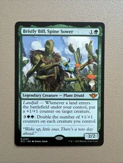 Bristly bill, spine sower - English - MTG OTJ Promo pack - NM - Image 1