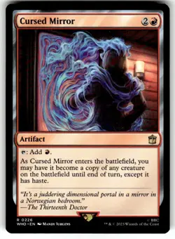 Cursed Mirror Universes Beyond: Doctor Who Regular MTG - Image 1