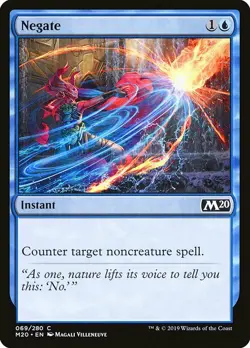 1x Negate - NM English MTG - Magic 2020 - Image 1