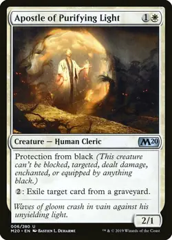 1x Apostle of Purifying Light - NM English MTG - Magic 2020 - Image 1