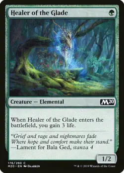1x Healer of The Glade - NM English MTG - Magic 2020 - Image 1