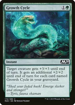 1x Growth Cycle - NM English MTG - Magic 2020 - Image 1