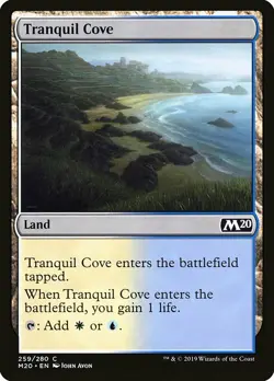 1x Tranquil Cove - NM English MTG - Magic 2020 - Image 1