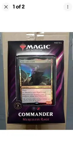 Magic the Gathering MTG Commander 2019 Merciless Rage Deck Factory Sealed - Image 1