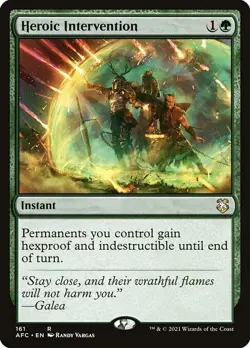 MTG Heroic Intervention Commander: Adventures in the Forgotten Realms 161... - Image 1