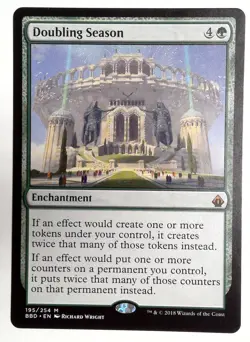Doubling Season #195 (NM) Battlebond BBD Magic MTG - Image 1