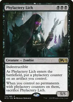 1x Phylactery Lich - NM English - Magic 2019 - Image 1