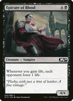 1x Epicure of Blood - NM English MTG - Magic 2019 - Image 1
