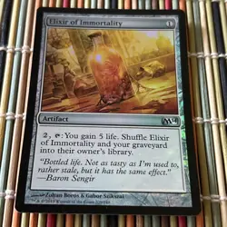 Elixir of Immortality FOIL Core Set 2014 (M14) Magic - LP Free Shipping - Image 1