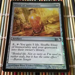 Elixir of Immortality FOIL Core Set 2014 (M14) Magic - LP Free Shipping - Image 2