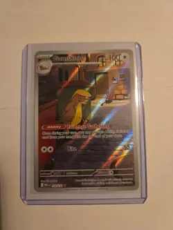 Gumshoos 153/132 Full Art Holo Illustration Rare Mega Evolution Pokemon 2025 NM+ - Image 1