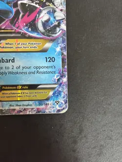 Pokemon TCG Mega Blastoise EX XY Holo Evolutions 30/146 HP - Image 5