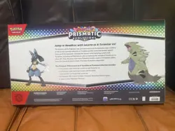 Pokemon Prismatic Evolutions Lucario EX and Tyranitar EX Premium Collection - Image 2