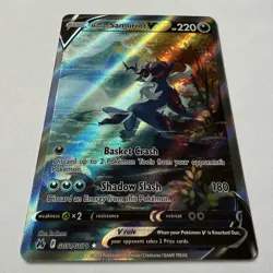 Pokemon TCG - Hisuian Samurott V - Crown Zenith GG51/GG70 Galarian Gallery Holo - Image 2
