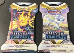 Pokemon TCG Silver Tempest Sleeved Booster Pack Duo - Sealed - Image 1