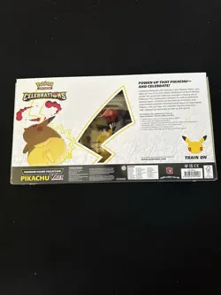Pokemon TCG: Celebrations Premium Figure Collection Pikachu VMAX 25th Ann Y1 820650809408 - Image 2