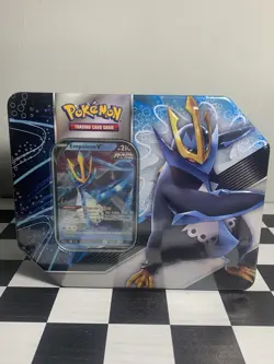 Pokemon TCG V Strikers Empoleon V Tin (5 Booster Packs) Empoleon Tin NEW/SEALED* - Image 1
