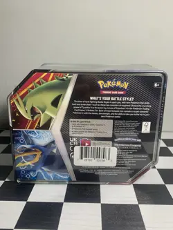Pokemon TCG V Strikers Empoleon V Tin (5 Booster Packs) Empoleon Tin NEW/SEALED* - Image 2