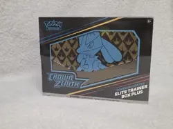 Pokemon Crown Zenith Pokemon Center Elite Trainer Box Plus ETB Factory Sealed - Image 1