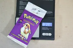 POKEMON BASE SET 2 BOOSTER PACK PIDGEOT FACTORY SEALED LONG CRIMP WOTC 2000 og - Image 4