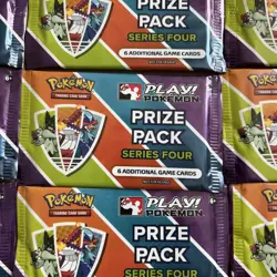 14 x Pokemon TCG Prize Pack Series 4 Booster Packs New Sealed Rare - Image 2