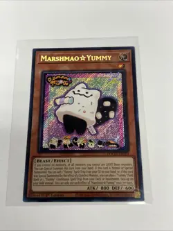 Marshmao ☆ Yummy | DOOD-EN024 | Secret Rare | Yu-Gi-Oh Doom of Dimensions | NM - Image 1