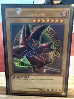 Yu-Gi-Oh! - Yugi's Legendary Decks Dark Magician 2015 YGLD-ENB02 1st Edition - Image 1