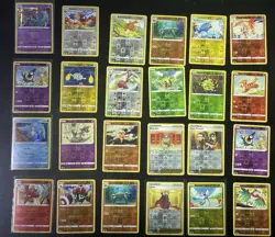 Pokemon Card Lot 24 Silver Tempest Reverse Holos NM - Image 1