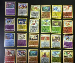 Pokemon Card Lot 24 Silver Tempest Reverse Holos NM - Image 3